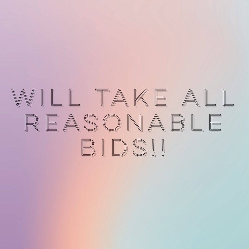 Make an offer on any item or make a bundle!